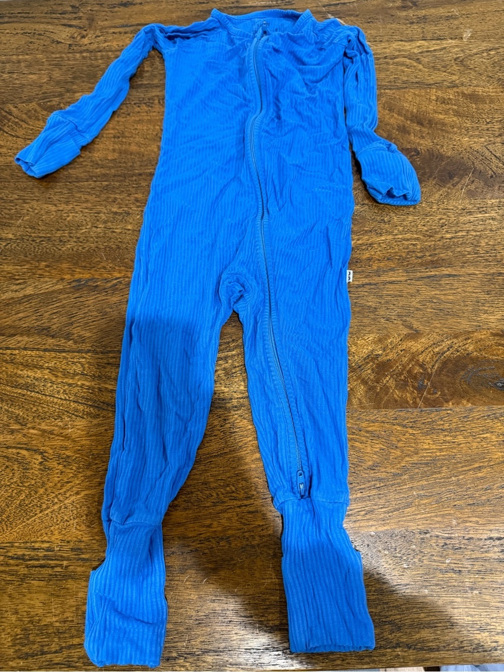 Little Sleepies Ribbed Footie Pajamas